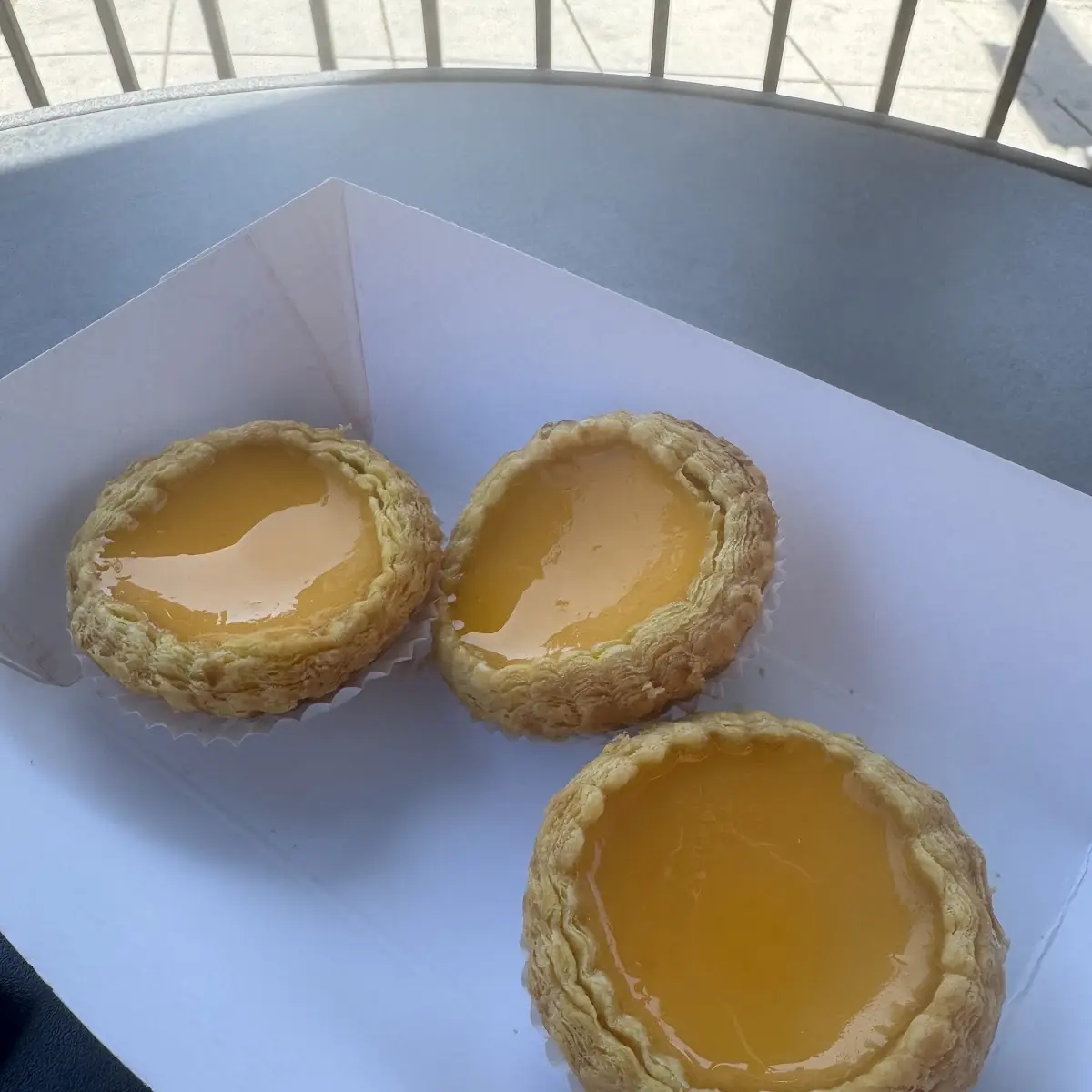 Baked Egg Custard Tart 3 蛋挞